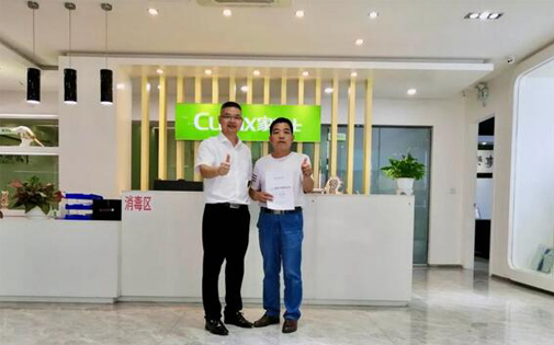 熱烈慶祝山(shān)東臨沂郭總攜手傢(jia)樂事5Ｓ淨水器(qi)共創事業輝煌